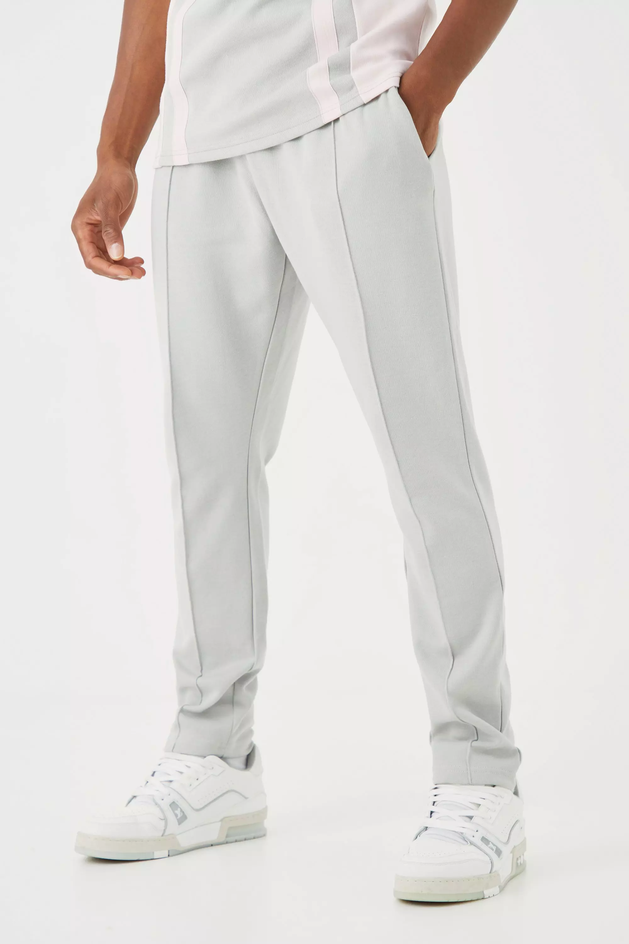 Slim discount tapered joggers